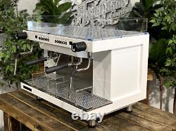 San Remo Zoe Concours High Cup 2 Groupe Nouveau White Espresso Café Machine À Café