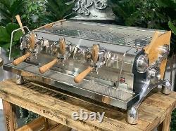 Slayer Espresso 3 Groupe Timber Espresso Machine À Café Commercial Café En Gros