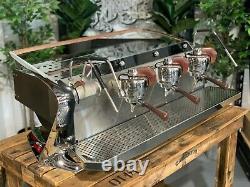 Slayer Vapeur X 3 Groupe Noir Espresso Machine À Café Café Barista Bar Commercial