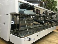 Wega Atlas 3 Blanc Groupe Espresso Machine À Café Café Barista Haricots Commerciaux