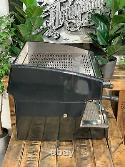 Wega Atlas Compact Evd 2 Groupe Black Espresso Cart Machine À Café Commercial Bar