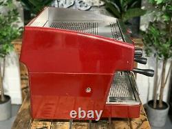 Wega Atlas Compact Evd 2 Groupe Red Espresso Coffee Machine Commercial Wholesale