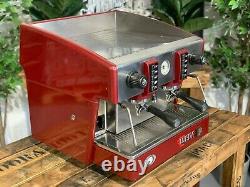 Wega Atlas Compact Evd 2 Groupe Red Espresso Coffee Machine Commercial Wholesale