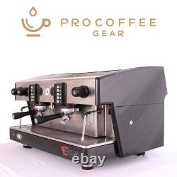 Wega Atlas Evd Black 2 Groupe Commercial Espresso Machine