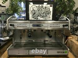 Wega Concept 2 Groupe Black Espresso Machine À Café Commercial En Gros Café