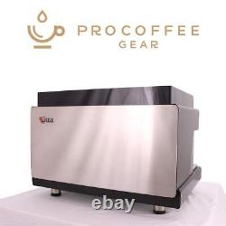 Wega Pegaso Chrome & Black 2 Groupe Commercial Espresso Machine