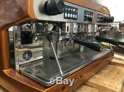 Wega Polaris 2 Groupe Bronze Espresso Machine À Café Commercial Cup Cafe Barista