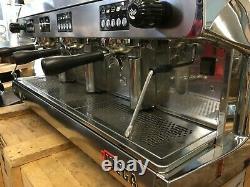 Wega Polaris 3 Group High Cup Chrome Espresso Coffee Machine Cafe Restaurant