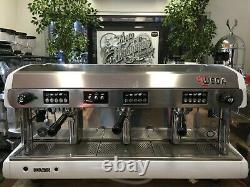 Wega Polaris 3 Groupe De Haut Coupe Blanc Espresso Machine À Café Restaurant Cafe