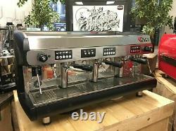Wega Polaris 3 Groupe High Cup Black Espresso Machine À Café Restaurant Cafe Bean