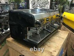 Wega Polaris 3 Groupe Metallic Black Espresso Coffee Machine Restaurant Cafe Latt