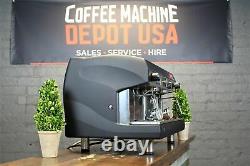 Wega Polaris High Cup 2 Groupe Matte Black Commercial Espresso Machine