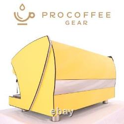 Wega Polaris Tron Yellow 3 Groupe Commercial Espresso Machine