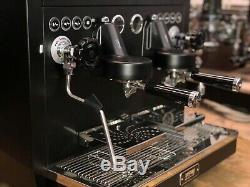 Wpm Kd-510 2 Groupe Noir Marque New Espresso Machine À Café Cup Cafe Latte Beans